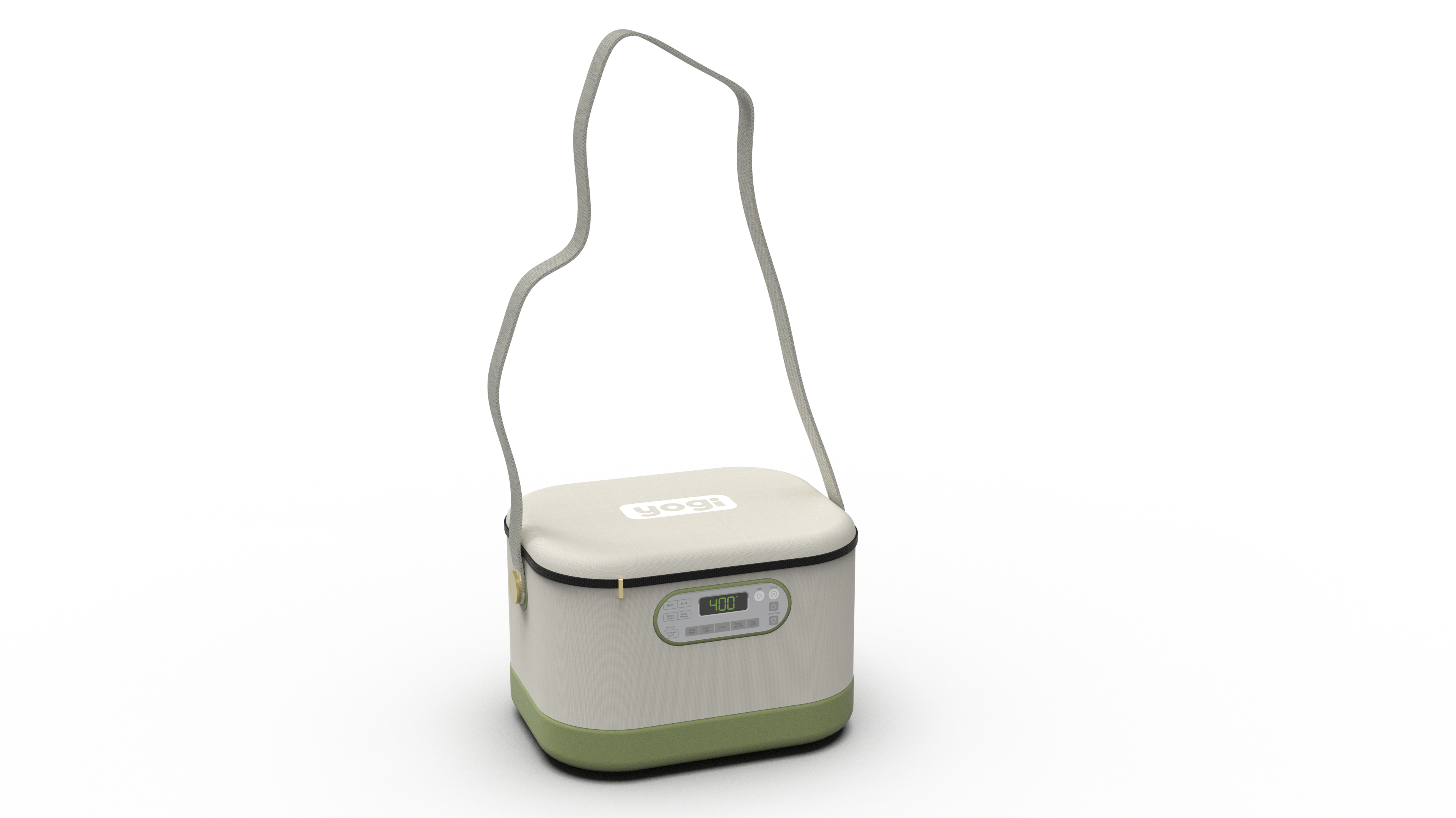 Yogi product render showing the carrying handle